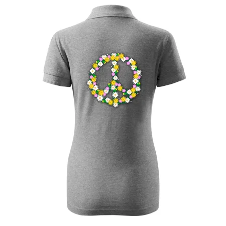 Peace symbol kopretiny