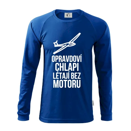 Opravdovi chlapi létají bez motoru