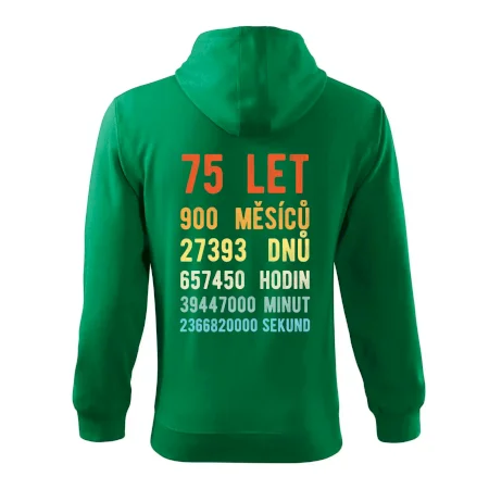Narozeniny 75 přepočet času