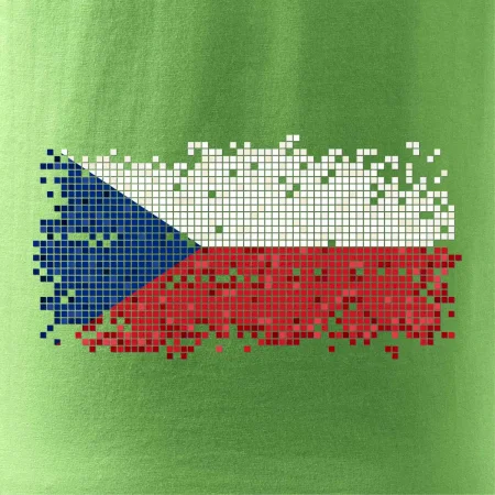 Česká vlajka - tetris