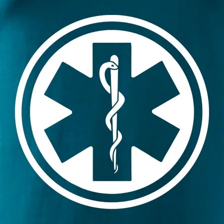 Rescue logo samostatné kulaté