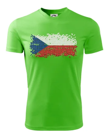 Česká vlajka - tetris