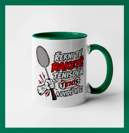 Badmintonová raketa není tenisová