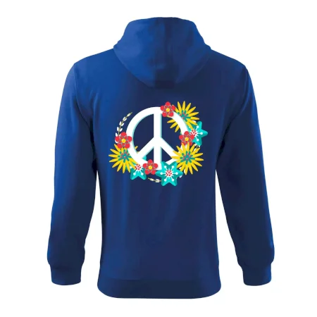Peace symbol abstraktní