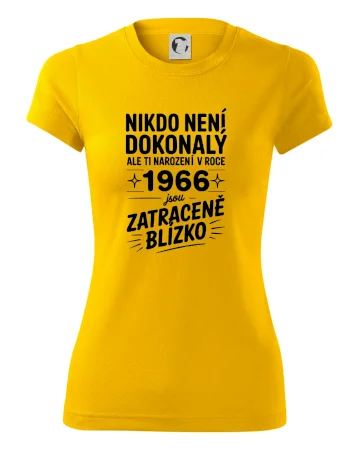 Nikdo není dokonalý ale ti narození v roce 1966 jsou zatraceně blízko