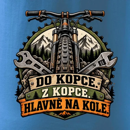 Do kopce z kopce hlavně na kole