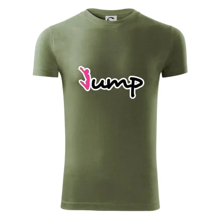 Jump - nápis a panáček
