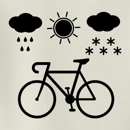 Cyklista za každého počasí