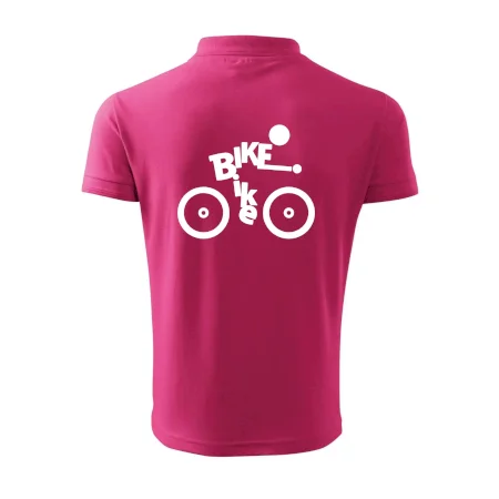 Bike nápis postava