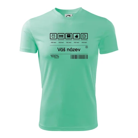 Čárový kód - Vlastní text