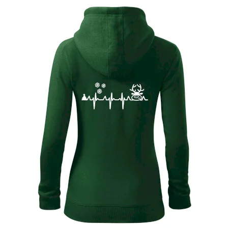 EKG Vánoce Vločky a sob