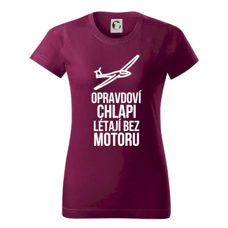 Opravdovi chlapi létají bez motoru