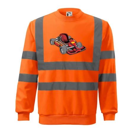 Motokára červená