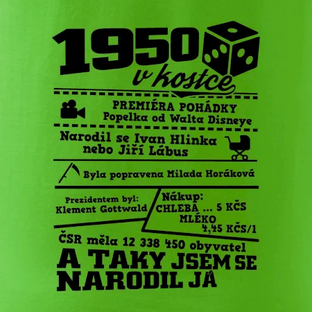 1950 v kostce