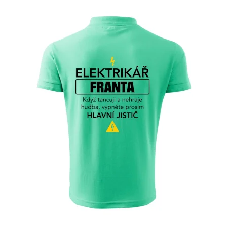 Jméno - Elektrikář - hlavní jistič