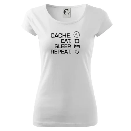 Eat sleep repeat Cache