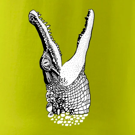 Krokodýl kreslený (Pecka design)