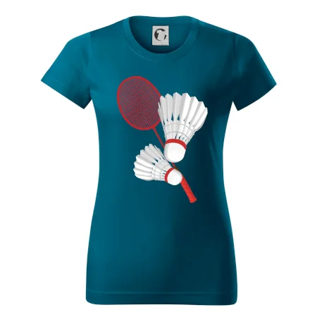 Badminton - pálka a košík
