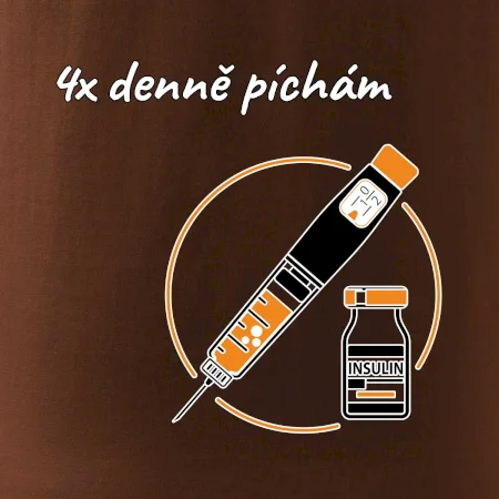 4x denně píchám Insulin