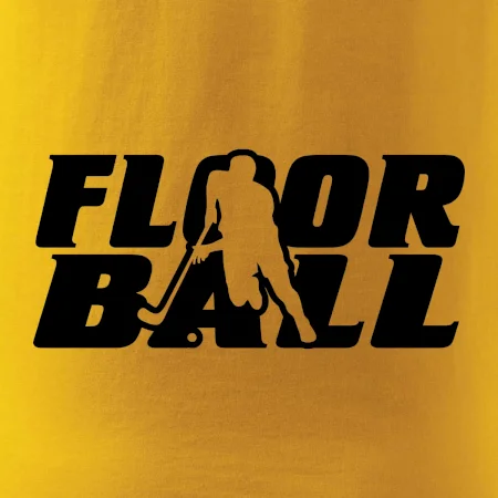 Floorball nápis rovný