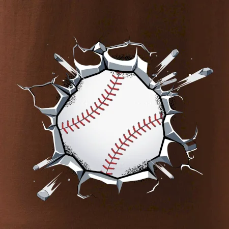 Baseball míč v triku