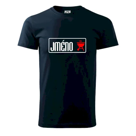 Triko na grilování s vlastním jménem