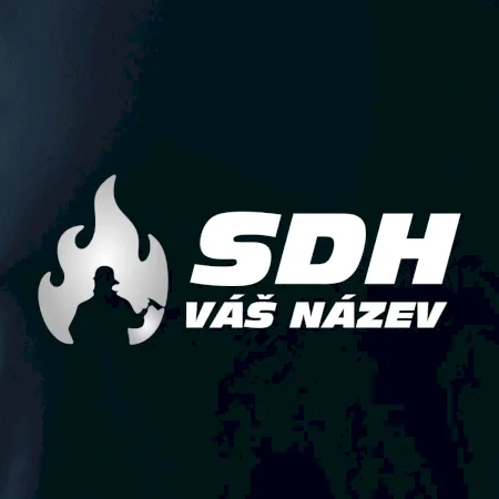 Kšiltovka SDH nápis, reflexní oheň