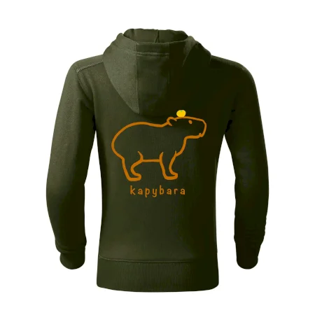 Kapybara hnědý obrys (Moňas)