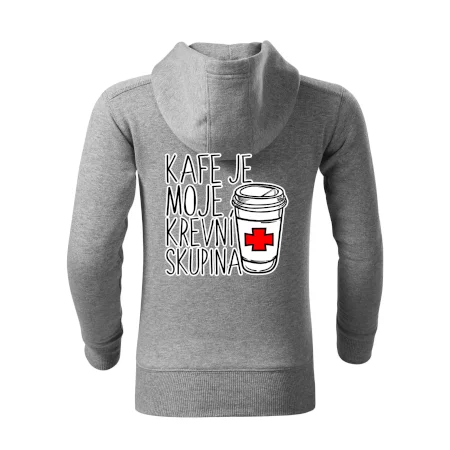 Kafe je moje krevní skupina