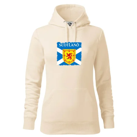Skotská vlajka s erbem lva