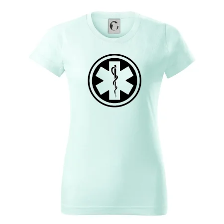 Rescue logo samostatné kulaté