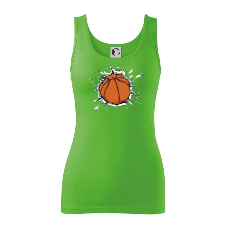 Basketbal míč v triku