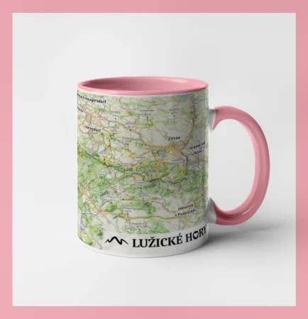 Hrnek - Lužické hory mapa
