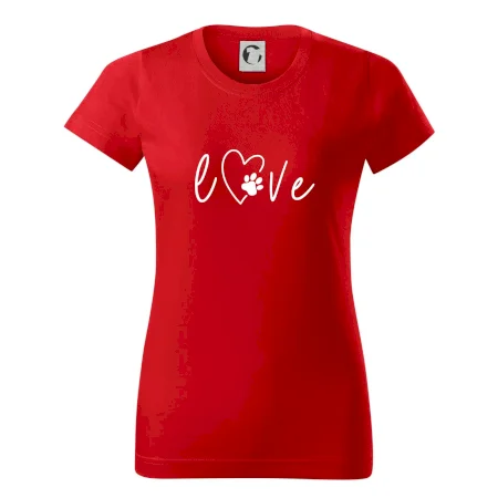 Love nápis zvíře
