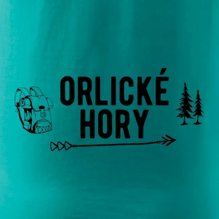 Orlické hory nápis
