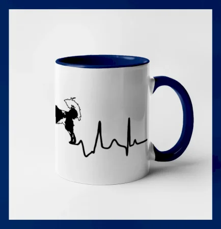 Český strakatý pes EKG