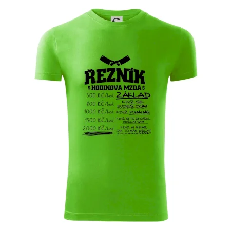 Hodinová mzda řezník