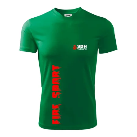 SDH nápis (oheň, firesport, název sboru - vlastní nápis)