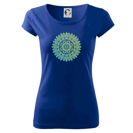 Mandala zelenožlutá