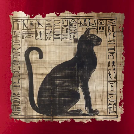 Egyptské hieroglyfy kočka