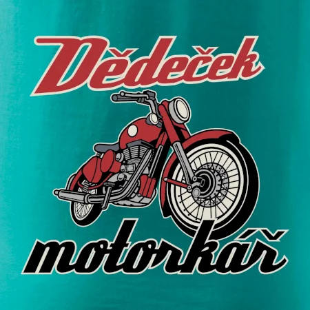 Dědeček motorkář