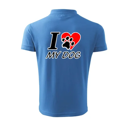 I love my dog - nápis