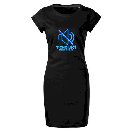 Ticho léčí učitele neonový symbol ztlumení