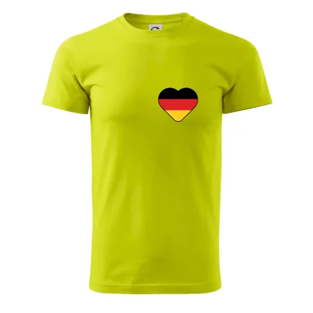 Germany love malé - Německá vlajka