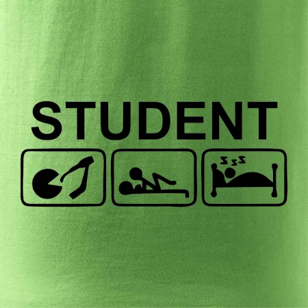 Pít užívat spát - student