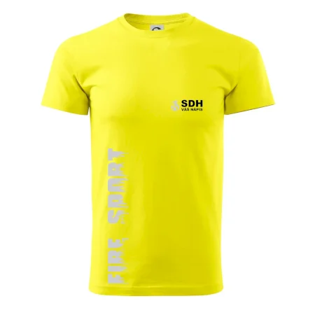 SDH REFLEXNÍ nápis (oheň, firesport, název sboru - vlastní nápis)