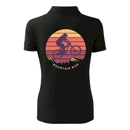 MTB barevné kolo západ slunce