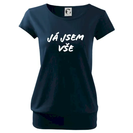 Nápis Já jsem vše!