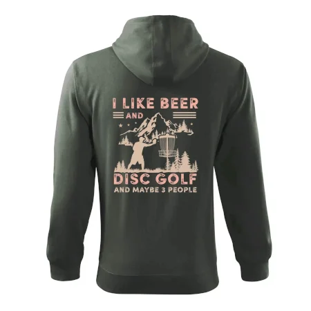 I like beer and disc golf