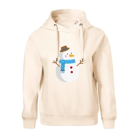 Sněhulák se šálou